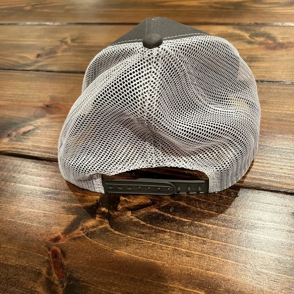 Magnolia Gray and White Trucker Hat, Joanna Gaines, Fixer Upper, HGTV, EUC, Waco